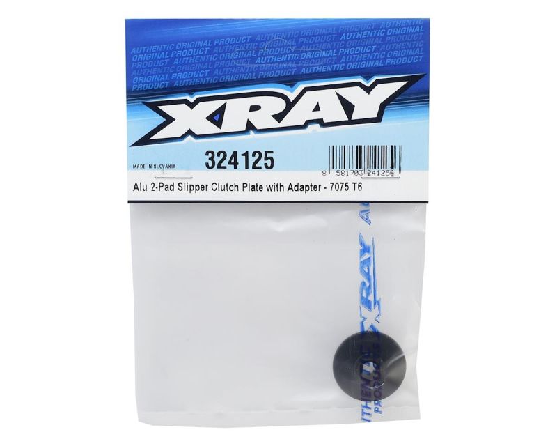 XRAY Alu Slipper Platte 2-Pad Version schwarz