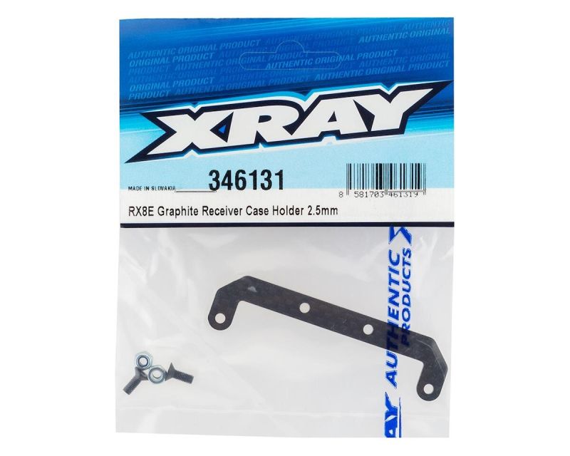 XRAY RX8E Empfängerboxhalter Carbon 2.5mm