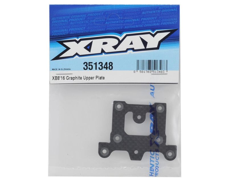XRAY XB8 16 Anlenkung Halter Platte Carbon