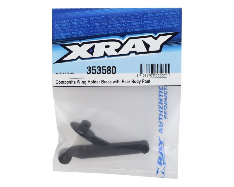 XRAY Composite Wing Holder Brace with Rear Body Post