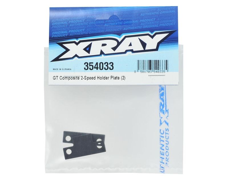 XRAY GTX8 2-Gang Halter Platte