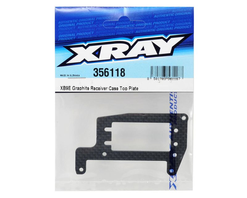 XRAY Carbon Platte Empfänger Box Servo Montage XB9E