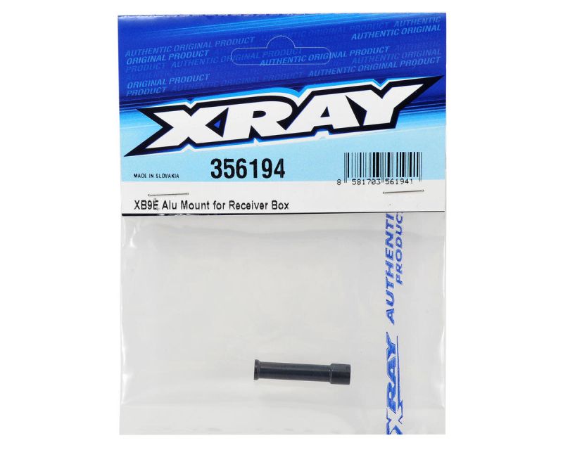 XRAY Alu Steher Empfänger Box Servo Montage XB9E