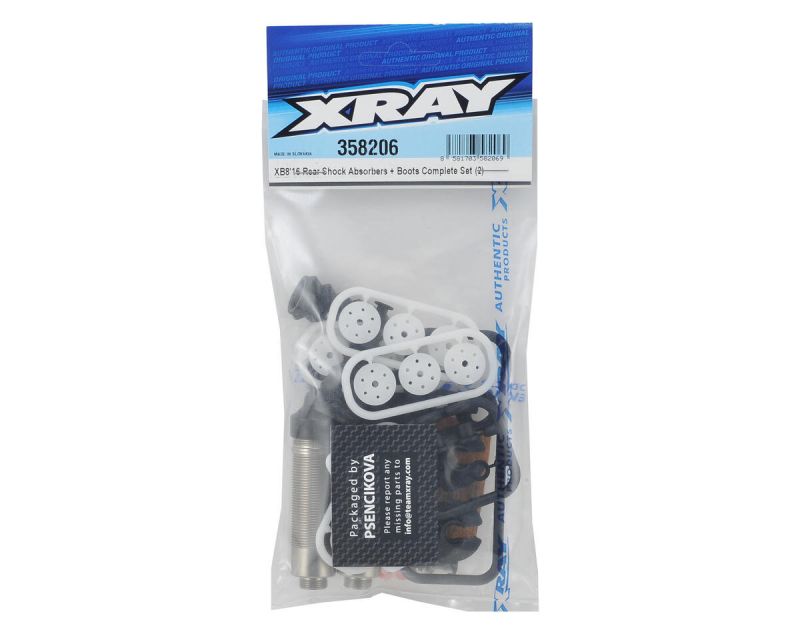 XRAY XB8 16 Stoßdämpfer Satz hinten
