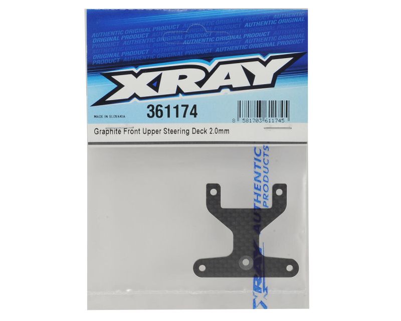 XRAY Carbon Oberdeck vorne für Lenkung 2.0mm