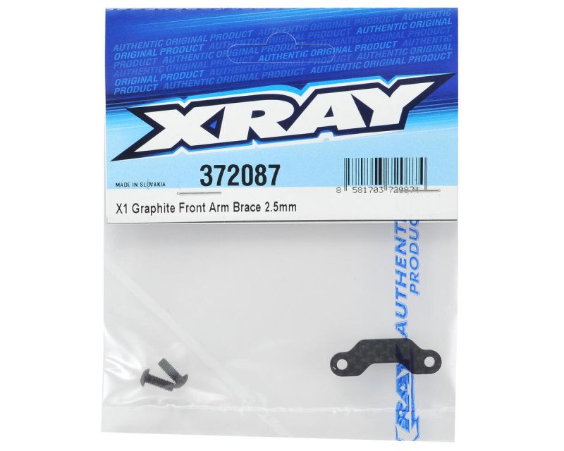 XRAY Carbon Vorderachsstrebe 2.5mm