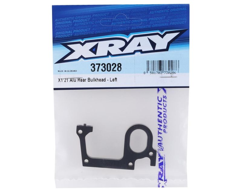 XRAY Alu Bulkhead Heck links