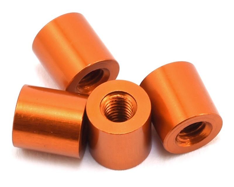 XRAY Alu Pfosten M3 6x6.4mm orange XRA373121-O