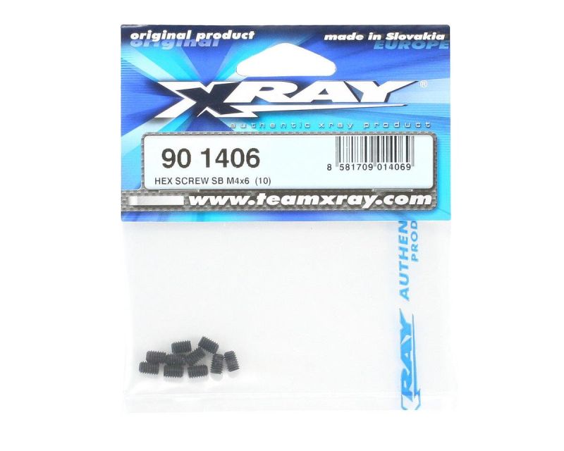 XRAY HEX SCREW SB M4x 6