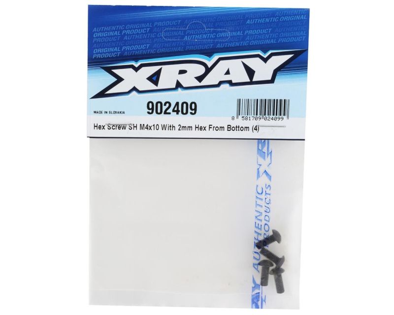 XRAY Spezialschrauben Innensechskant auch von unten M4x10mm