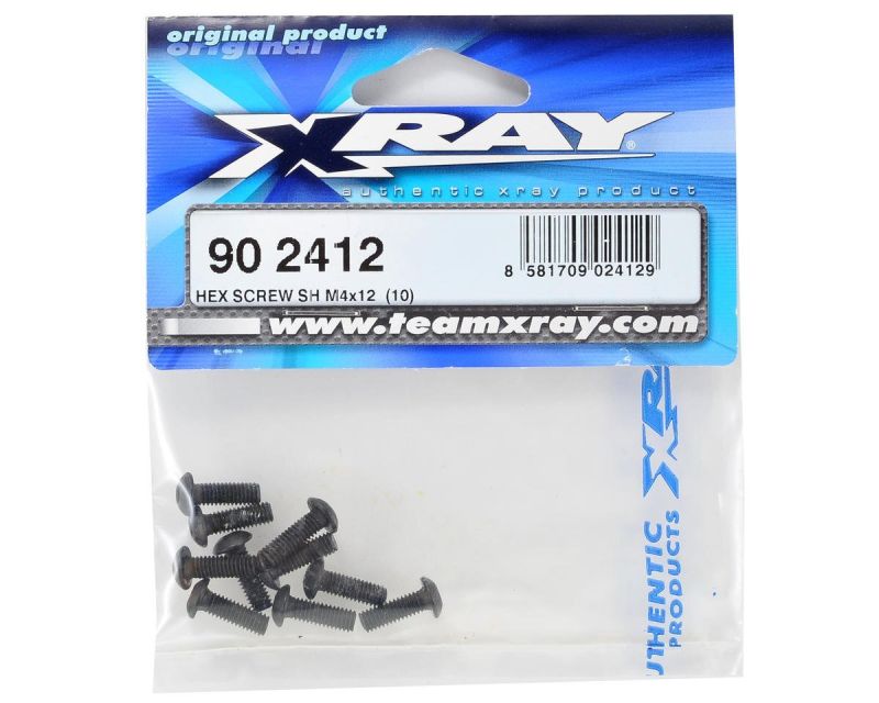XRAY HEX SCREW SH M4x 12