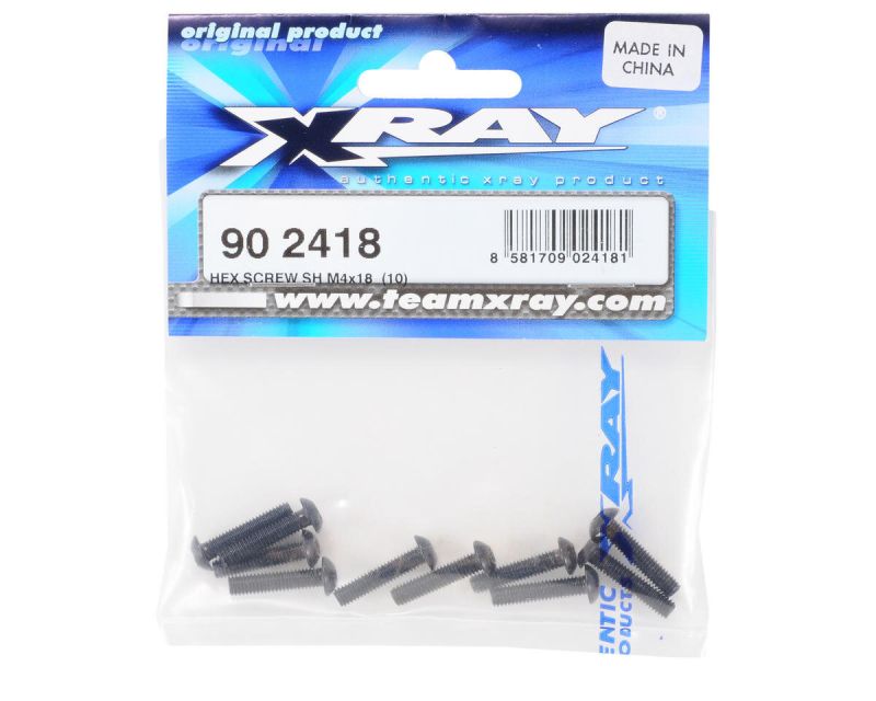 XRAY HEX SCREW SH M4x 18