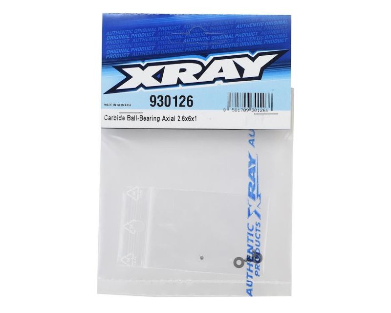 XRAY Drucklager Carbid 2.6x6x1mm