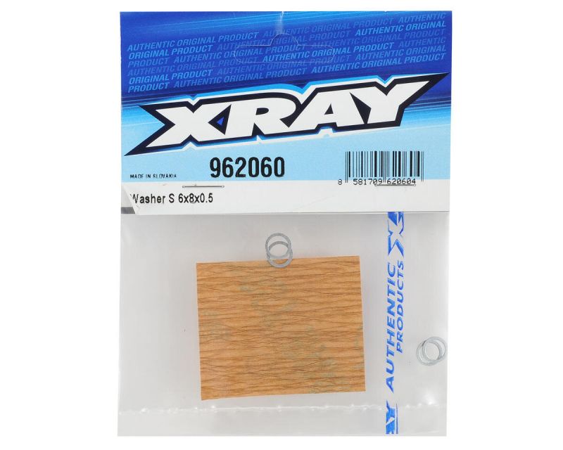 XRAY Unterlegscheiben 6x8x0.5mm