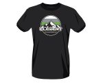 Element RC Circle Mountains T-Shirt schwarz S ASC97062