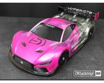 Bittydesign HYPER-GT8 1/8 GT Karosserie 325mm Ultra Light Weight BDYGT8-HYPULT