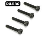 DU-BRO Screws 2mm x 10 Socket Head Cap Screw 4 pcs per package DUB2113
