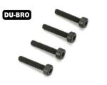 DU-BRO Screws 4.0mm x 14 Socket-Head Cap Screws 4 pcs per package DUB2278