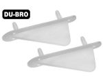 DU-BRO Aircrafts Parts und Accessories 2 Wing Tip/Tail Skids 2 pcs per package DUB991