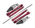 GPM Racing Alu Anti Schwung hinten rot und Stabi Stange für Losi Hammer Rey U4 GPMHR312R