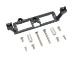 GPM Racing Alu Servo Halter 2Gang schwarz GPMTRX4034FRBK