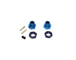 Hobao Alu Radmitnehmer 17mm blau HOP-0136N