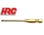 HRC Werkzeug HEX Werkzeugspitze für elektrische Schraubenzieher Titanium coated 2.0mm HRC4054S-20