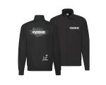 Kyosho Sweatshirt schwarz mit Reißverschluss K23 S KYO88030-S