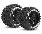 LOUISE 3.8 UPHILL Reifen auf Offset Felge Monster Truck LOUT3219BH