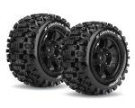 LOUISE X-UPHOLL Sport Reifen Felge schwarz für X-MAXX LOUT3297B