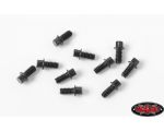 RC4WD Miniature Scale Hex Bolts M2 x 4mm Black RC4ZS1802