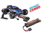 Traxxas Rustler RTR blau Bronze Combo TRX37054-8-BLUE-BRONZE-COMBO