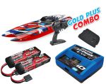 Traxxas DCB M41 Catamaran rot Gold Plus Combo TRX57046-4-REDR-GOLD-PLUS-COMBO