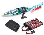 Traxxas SPARTAN grün Bronze Plus Combo TRX57076-4-GRNR-BRONZE-PLUS-COMBO