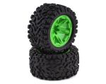 Traxxas Talon Extreme Reifen auf Felgen 2.8 RXT grün TRX6773G