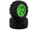 Traxxas Talon Extreme Reifen auf Felgen 2.8 RXT grün TRX6774G