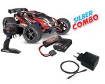 Traxxas E-Revo 1:16 rot RTR Brushed Silber Combo TRX71054-8-RED-SILBER-COMBO