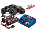 Traxxas X-Maxx 8S orange Belted Gold Combo TRX77096-4-ORNG-GOLD-COMBO