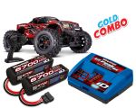 Traxxas X-Maxx 8S rot Belted Gold Combo TRX77096-4-RED-GOLD-COMBO