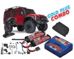 Traxxas TRX-4 Land Rover Defender rot Gold Plus Combo TRX82056-4R-GOLD-PLUS-COMBO
