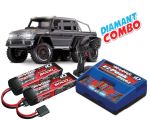 Traxxas Mercedes G63 6x6 TRX-6 silber Diamant Combo TRX88096-4-SLVR-DIAMANT-COMBO