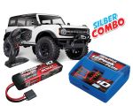 Traxxas Ford Bronco 2021 TRX-4 weiß Silber Combo TRX92076-4-WHT-SILBER-COMBO