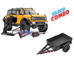 Traxxas TRX-4M Ford Bronco 1/18 orange Silber Combo TRX97074-1-ORNG-SILBER-COMBO